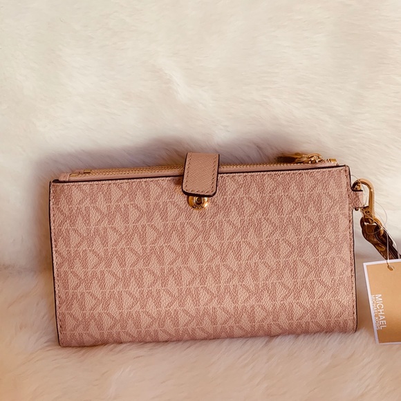 Michael Kors Jet Set Double Zip Wristlet - Picture 4 of 6